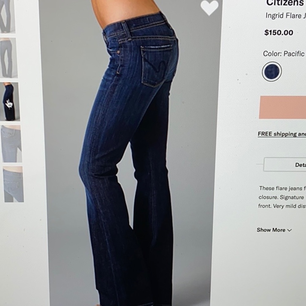 Citizens of Humanity Ingrid Flare Sz29